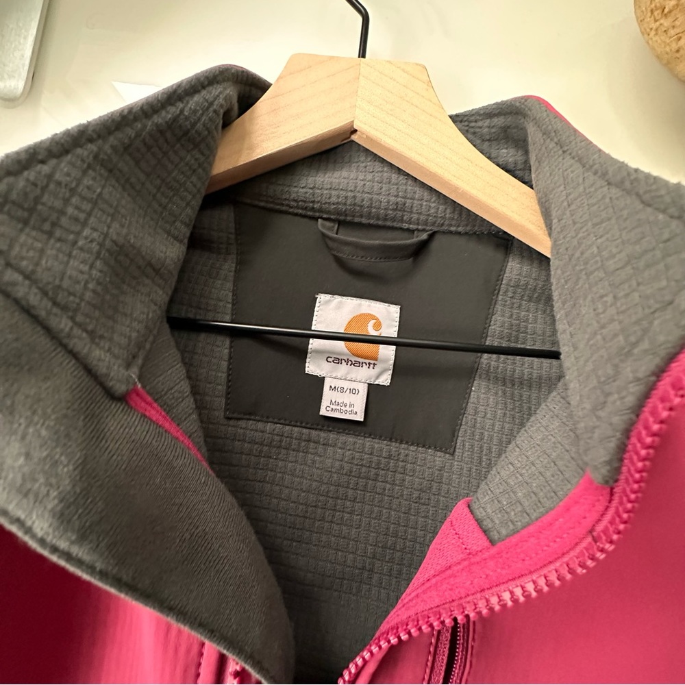 Carhartt Women's Raspberry Softshell Jacket - Picture 6 of 6